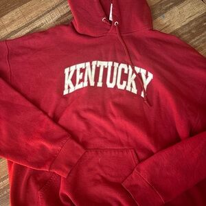 Jerzees Red Hoodie